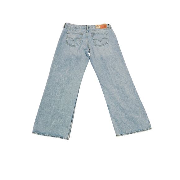 NWT Levi's Superlow Loose Distress Knees Women Jeans 32×32 - Picture 3 of 8